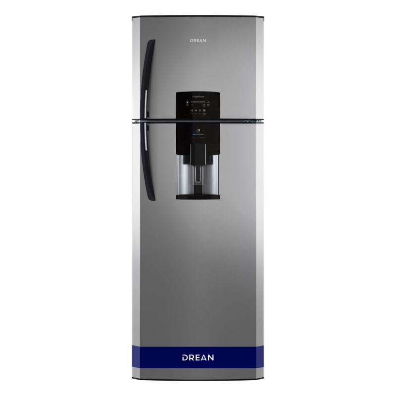 Heladera C/Freezer 406Lts Drean HDR430N42M C/Dispenser No Frost Inverter Steel