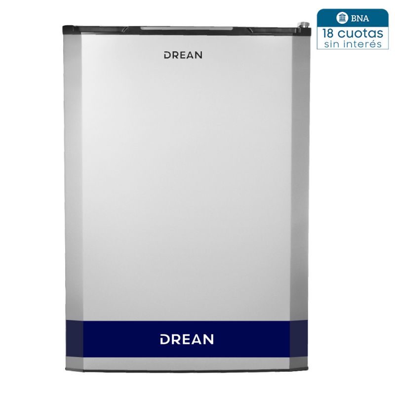 Heladera Bajo Mesada Cíclica 110Lts Drean HDR120F00S Gris Aluminum