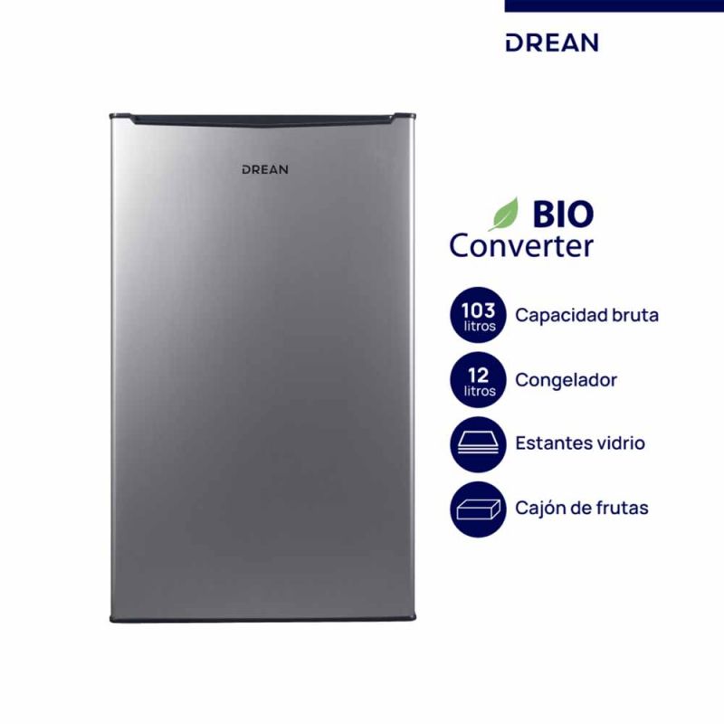 Heladera Bajo Mesada Cíclica 96Lts Drean RDF04LGAS0 Inox