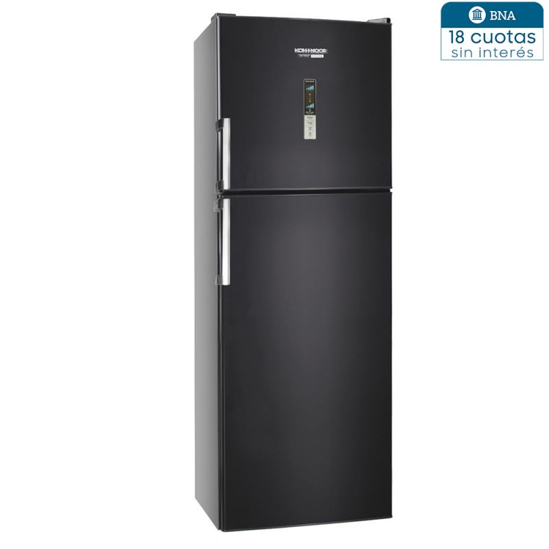 Heladera C/Freezer 325Lts KOH-I-NOOR KHDB42D/8 No Frost DuoCooling Negro