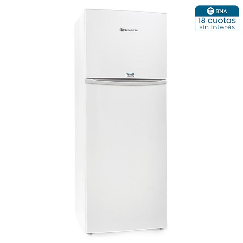 Heladera C/Freezer 412Lts Columbia CHD41D/9 DuoCooling No Frost Blanco