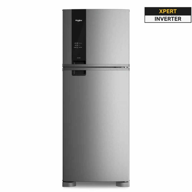 Heladera C/Freezer 462Lts Whirlpool WRM56CK No Frost Inverter Inox