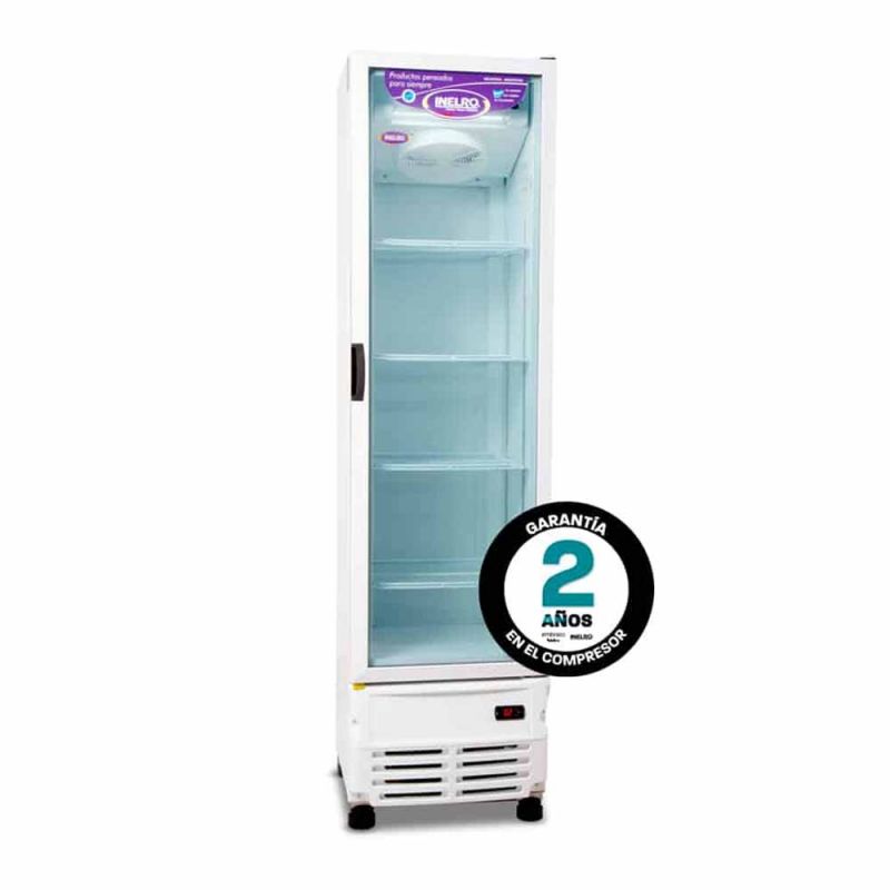 Heladera Exhibidora 301Lts Inelro MT11 Blanco