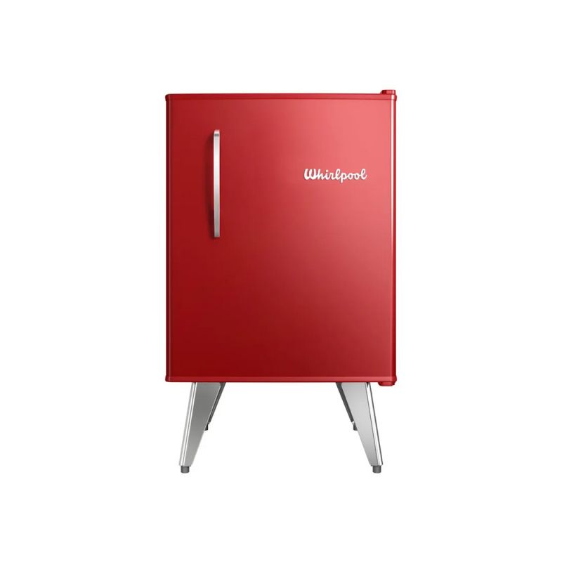 Heladera Compacta Bajo Mesada Retro 76Lts Whirlpool WRA08MV Rojo
