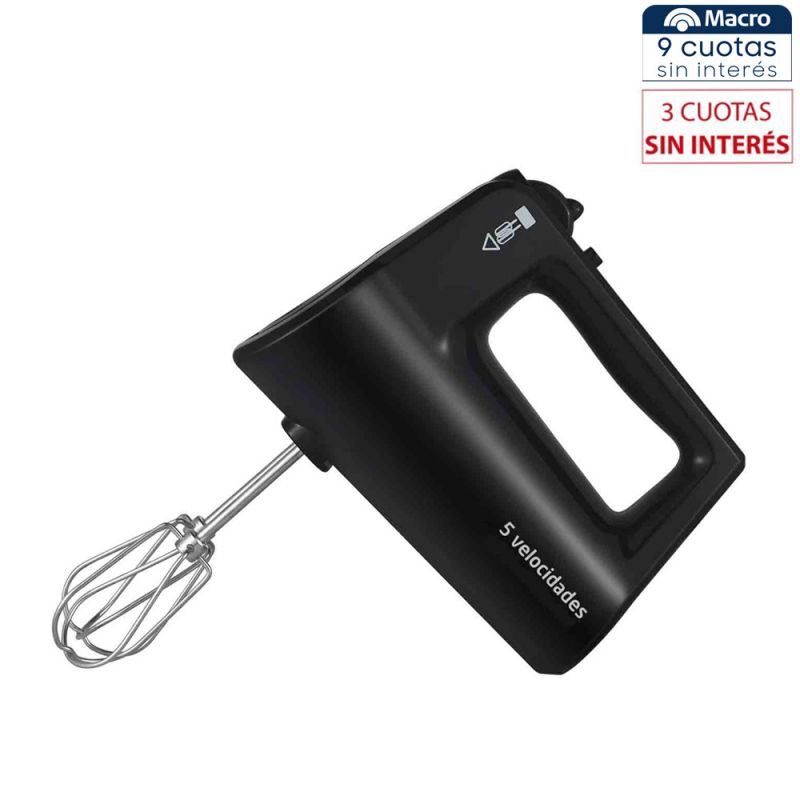 Batidora de Mano Midea HM-140BAR1 400W Negro