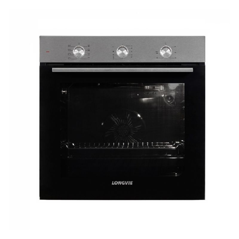 Horno de Empotrar Eléctrico 60CM Longvie HEQB60X Inox
