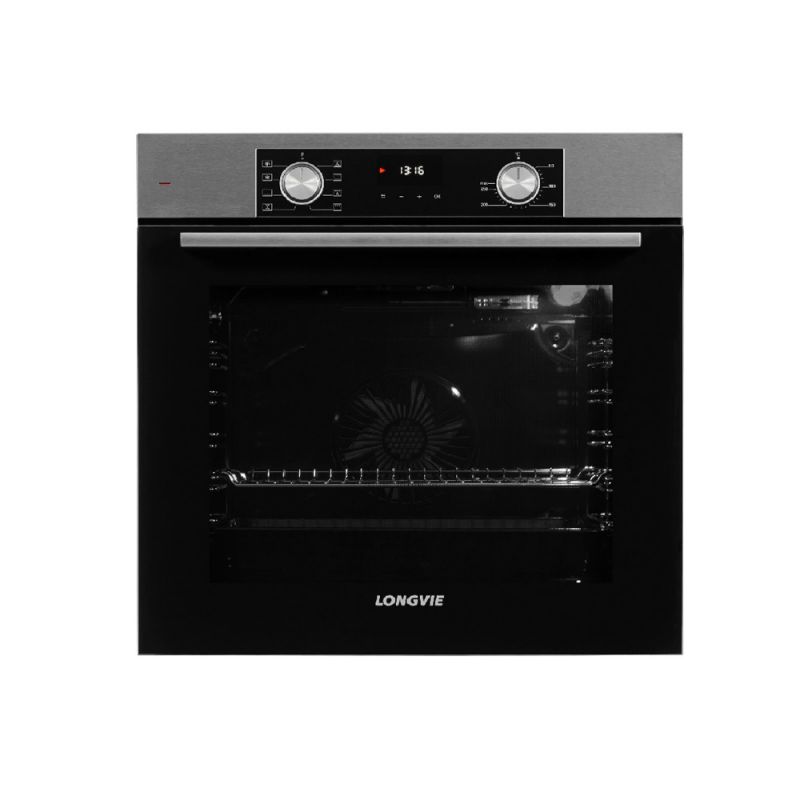 Horno de Empotrar Eléctrico 60CM Longvie HEQX60X Digital Touch Inox