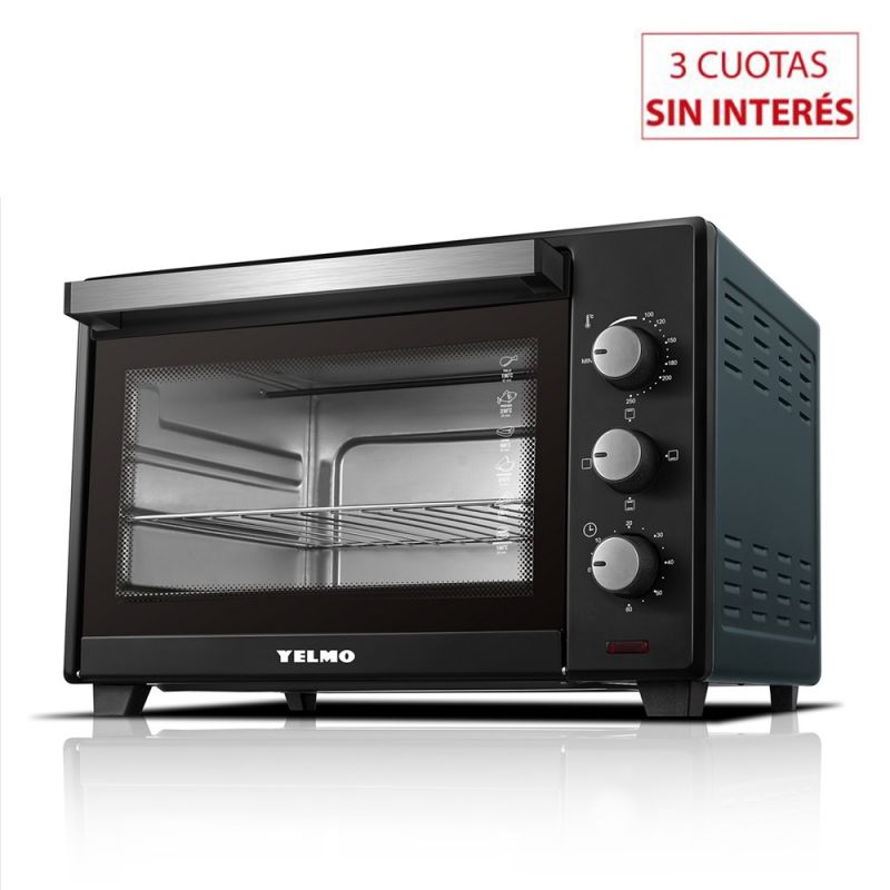 Horno Eléctrico 45Lts Yelmo YL45N Negro