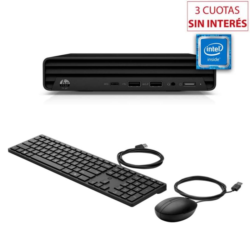 Desktop Mini PC HP 60G4DM/246F9LT 4G/1TB W10