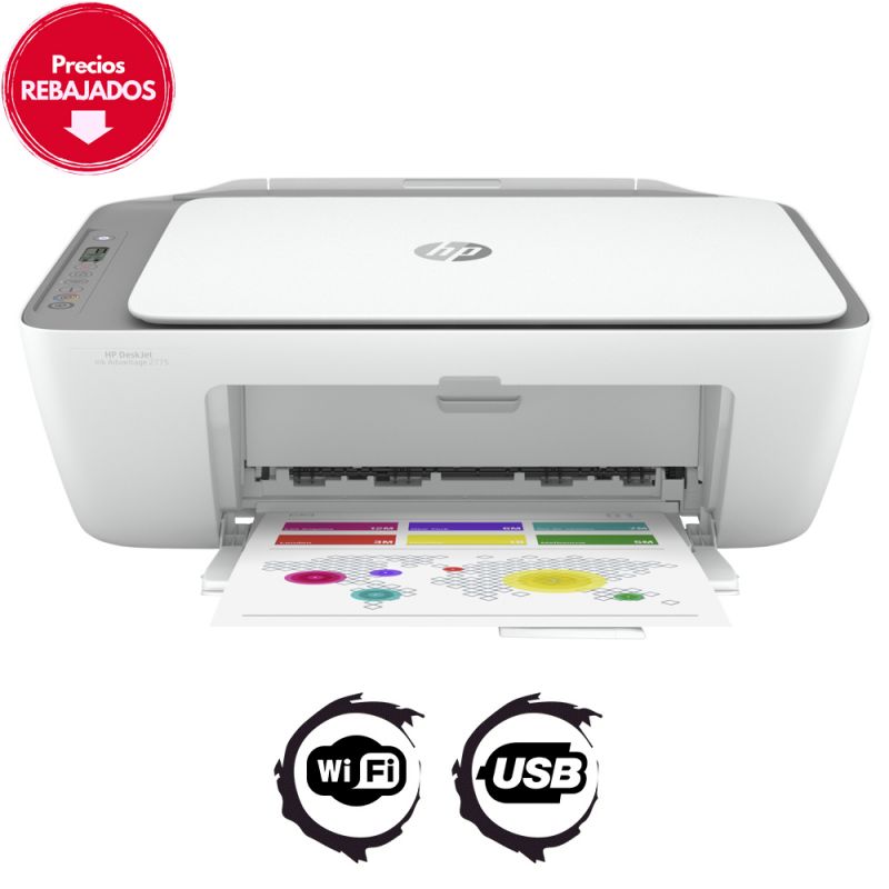 Impresora Multifunción HP IA-2775 Ink Advantage