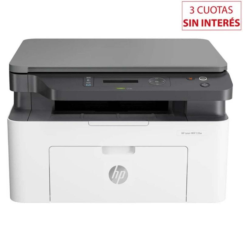 Impresora Láser Multifunción HP MFP-135W USB WiFi