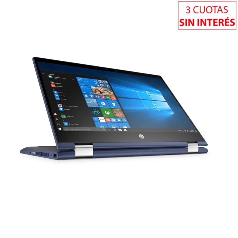 Notebook 14" HP Pavilion X360 14-EK1011LA 8/512GB Touch Screen 2 en 1 Azul