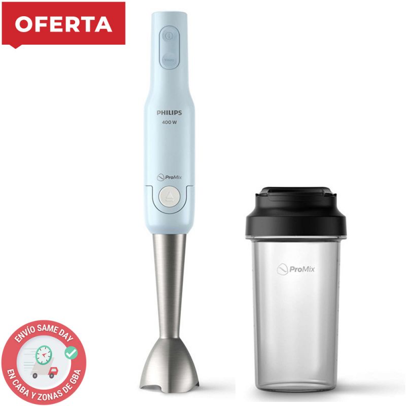 Licuadora de Mano Philips HR2531/50 400W Azul