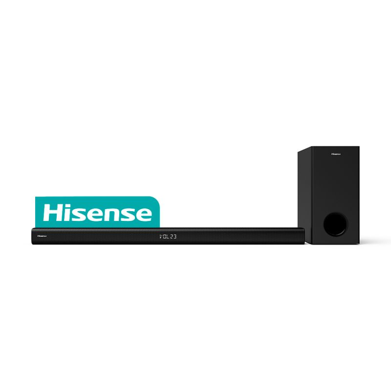 Soundbar + Subwoofer  Bluetooth Hisense HS218 / 033191 200W Negro