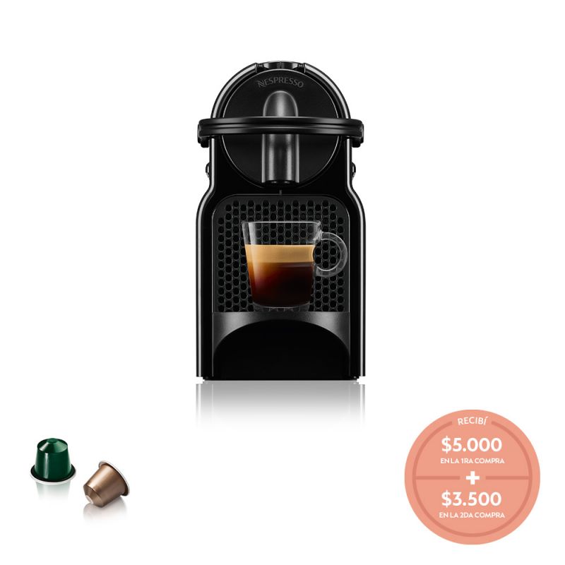 Nespresso Cafetera Caps INISSIA Black 779004