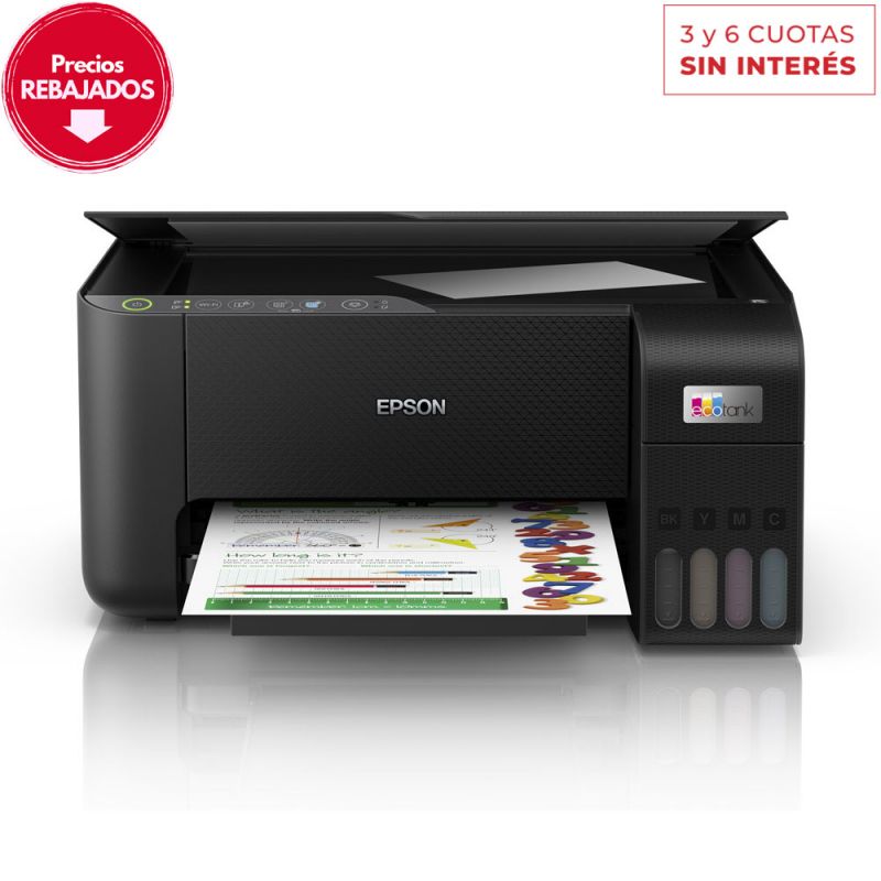Impresora Multifunción Epson EcoTank L3250 WiFi Sistema Continuo
