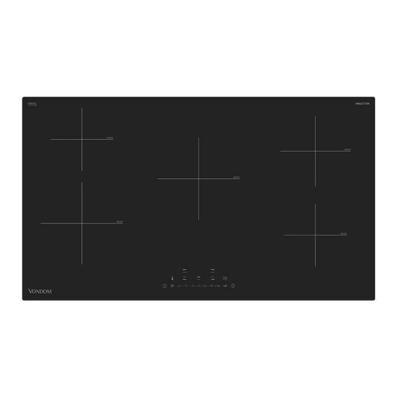 Anafe Eléctrico Vitro Inducción 90cm 5H Vondom IVX249 Touch