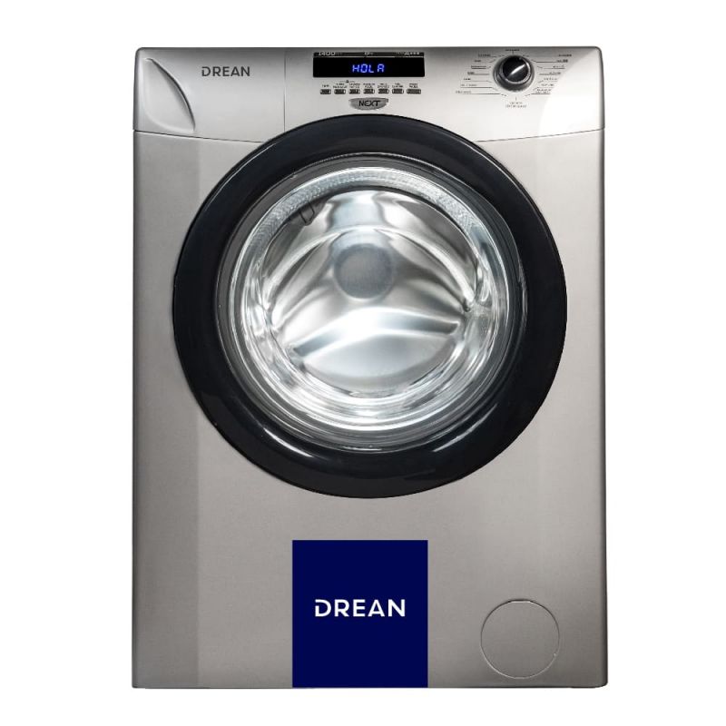 Lavarropas Automático 8Kg 1400rpm Drean Next 8.14 PG ECO Inverter Gris