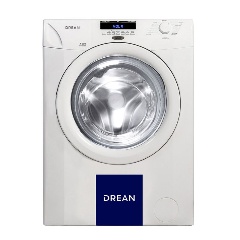 Lavarropas Automático Drean LFDRI10710SB 7Kg 1000rpm Inverter Blanco
