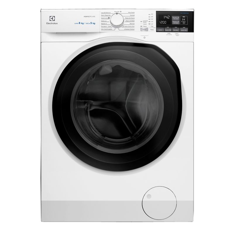 Lavasecarropas Electrolux EWD08B 8L - 5S kg Inverter Blanco