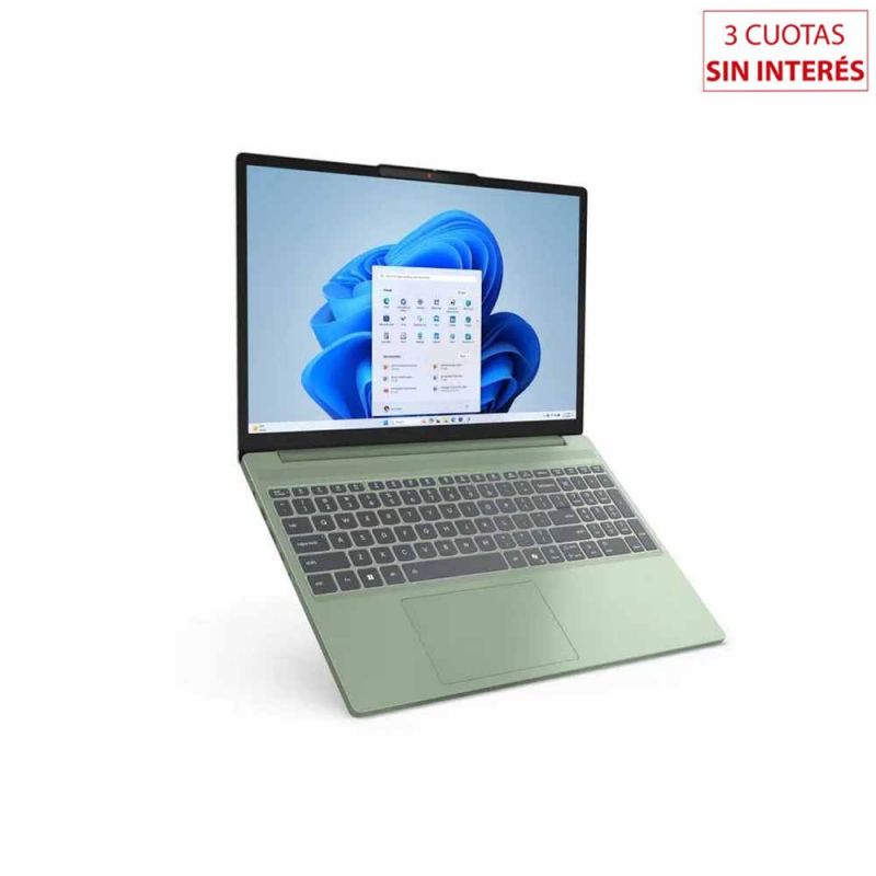Notebook 15.3" Lenovo IdeaPad Slim 3 15IRH10 83K1004TAR Intel Core I5/512GB Verde