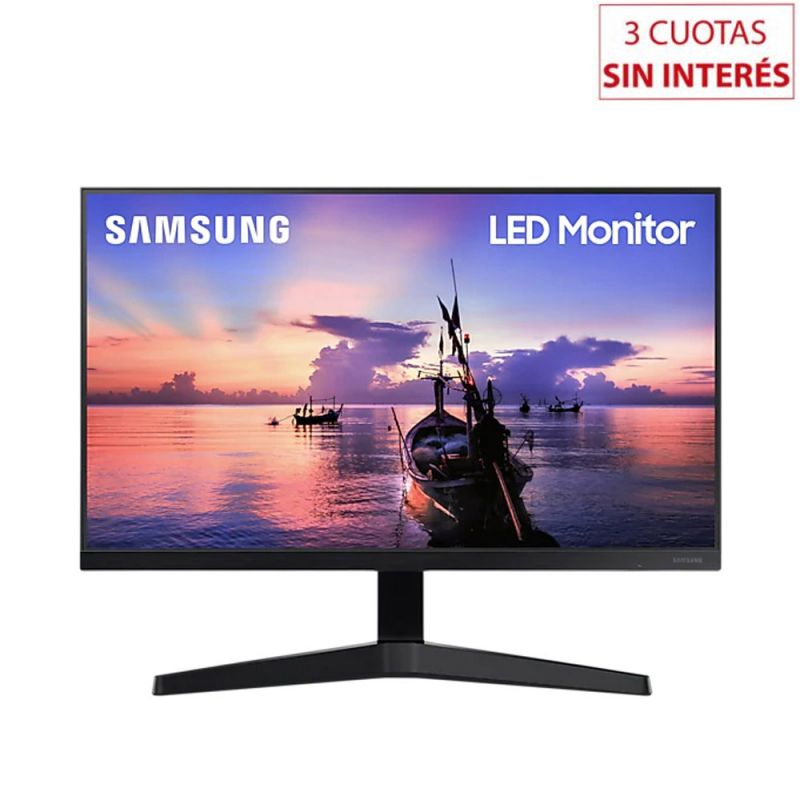 Monitor 23,8" Samsung LF24T350FH/0741 LED IPS FHD sin bordes