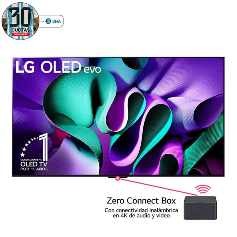 Smart TV 97" LG 4K OLED Evo OLED97M4PSA