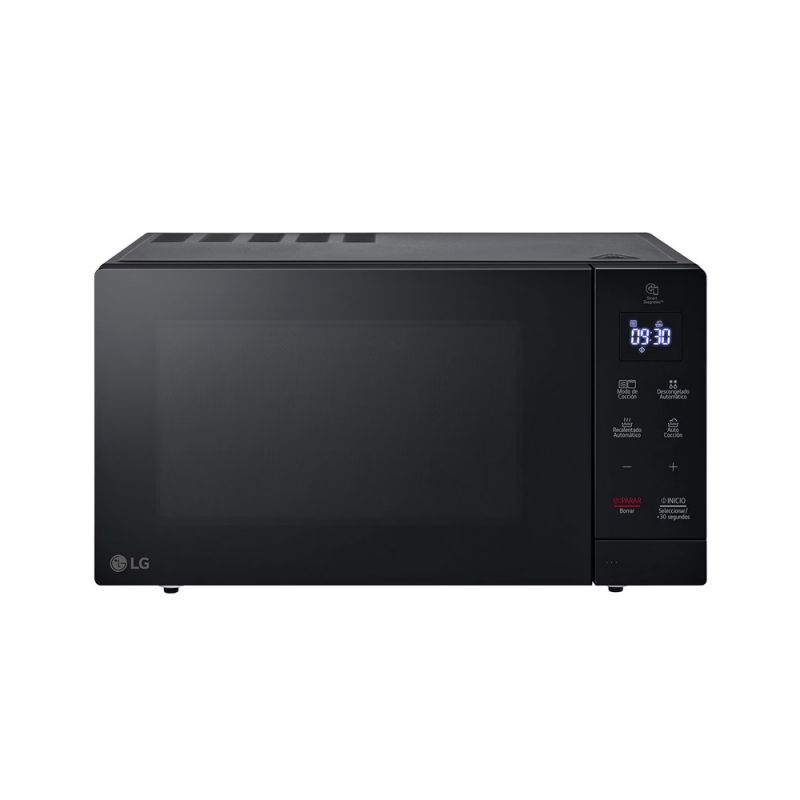 Microondas 30Lts LG NeoChef MH7032JAS C/Grill Inverter Negro