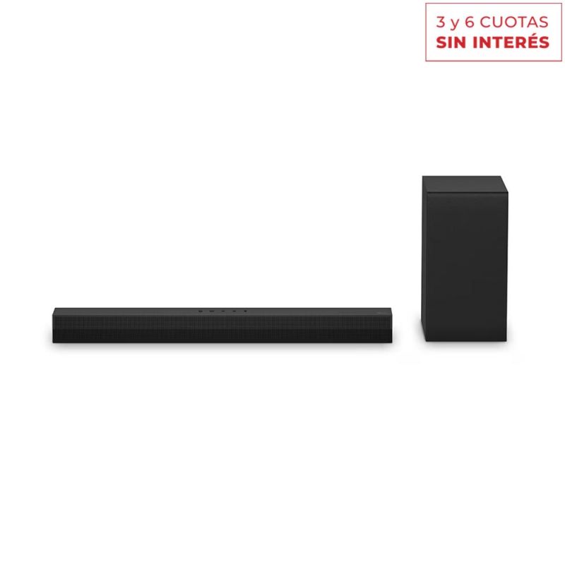Soundbar + Subwoofer Bluetooth LG S40T 300W 2.1ch Negro