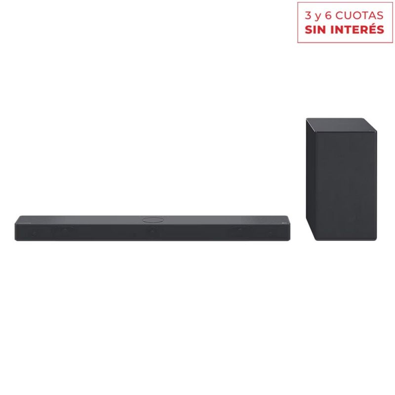 Soundbar + Subwoofer Bluetooth LG SC9S 400W WiFi Negro