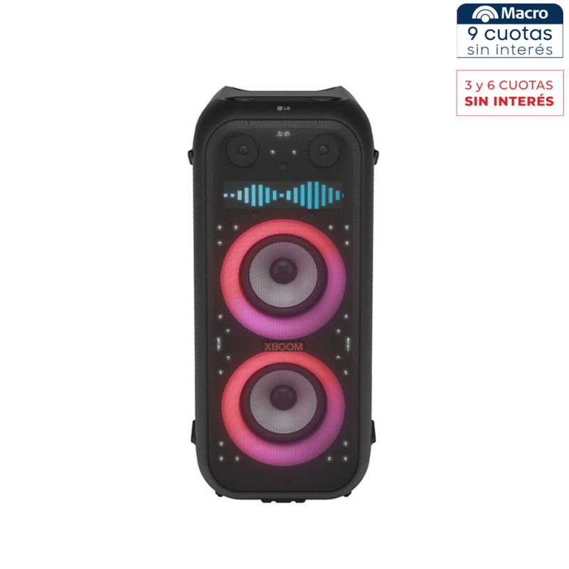 Sistema de Audio LG XBOOM XL9T Bluetooth Negro