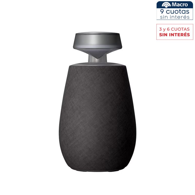 Parlante Portátil Bluetooth con Luz LG XBOOM XO2T 360° Negro