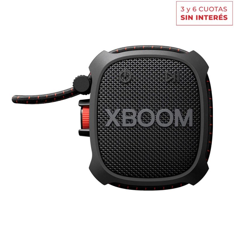 Parlante Portátil Bluetooth LG XG2TBK XBOOM Impermeable Negro