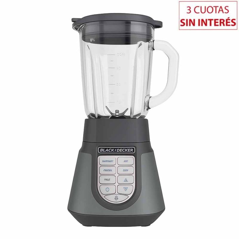 Licuadora de mesa Black & Decker BL1516-3MDAR 1000wts + Vaso 700ml