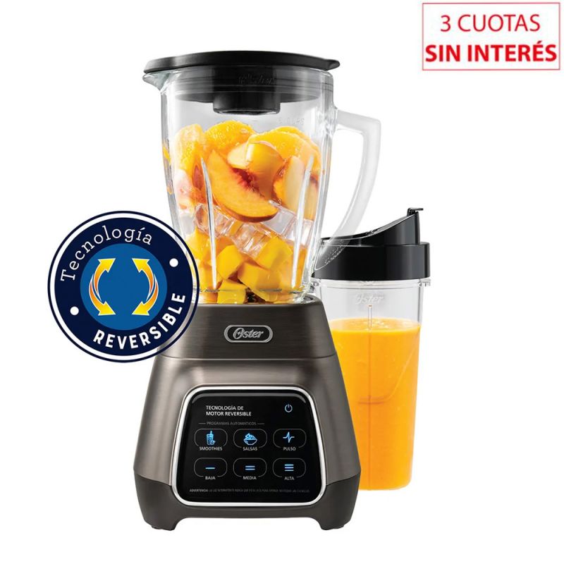 Licuadora Digital Oster Blend N Go BLSTPYG1312XBG-354 Plata
