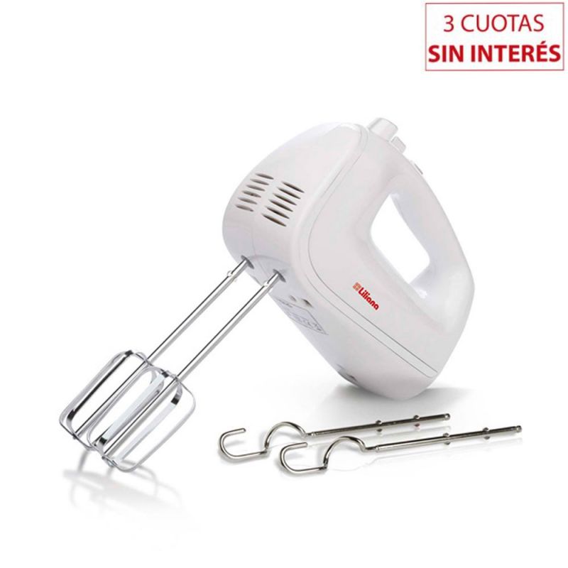 Batidora de Mano Liliana AB103 450w Blanco