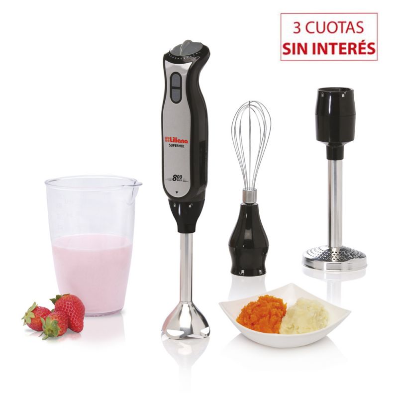 Licuadora mixer ah730 supermix 800w liliana outlet