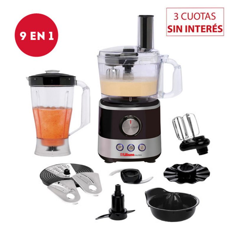 Multiprocesadora Liliana Fullpros AM790 1000W 