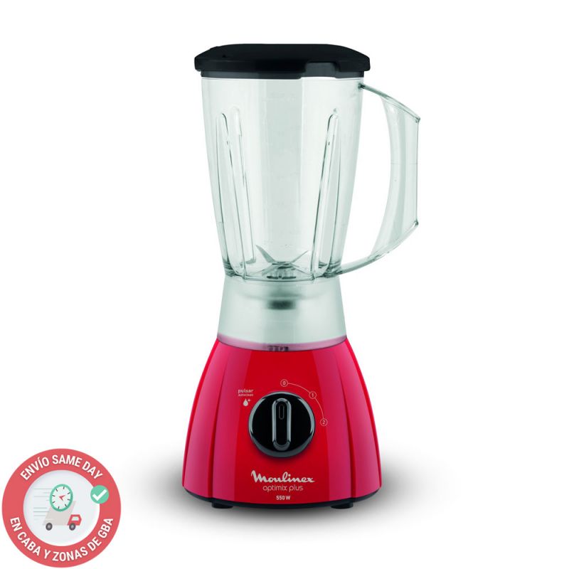Licuadora Moulinex Optimix Plus LM270558 550W Rojo