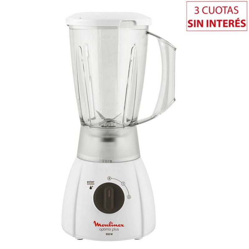 Licuadora Moulinex Optimix Plus LM278158 550W Blanco