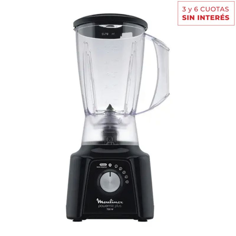 Licuadora Moulinex Powermix LM284858 Negro