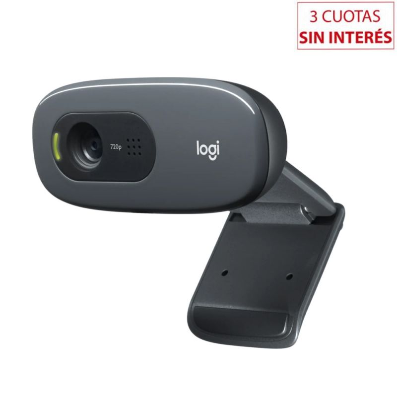 Cámara Web HD Logitech C270 / 0694 Negro