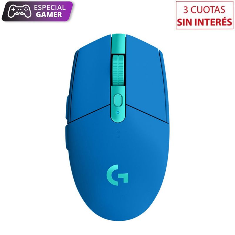 Mouse inalámbrico Gamer Logitech Lightspeed G305 / 6013 Azul