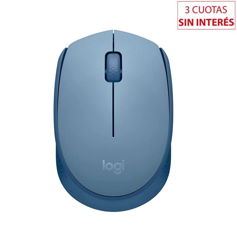 Mouse Inalámbrico Logitech M170 / 6863 Gris Azul