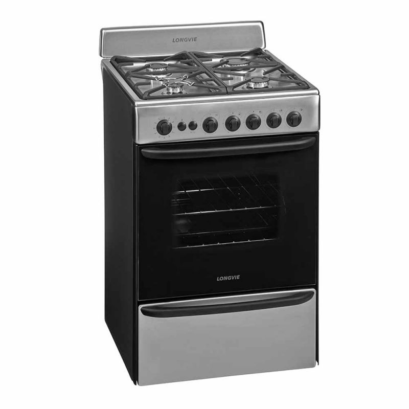 Longvie Cocina 4H 60cm 13601X/XF Gas Inox