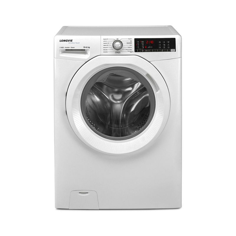 LavaSecarropas Longvie L3D41066DMB 10L - 6S kg 1400Rpm Inverter Blanco