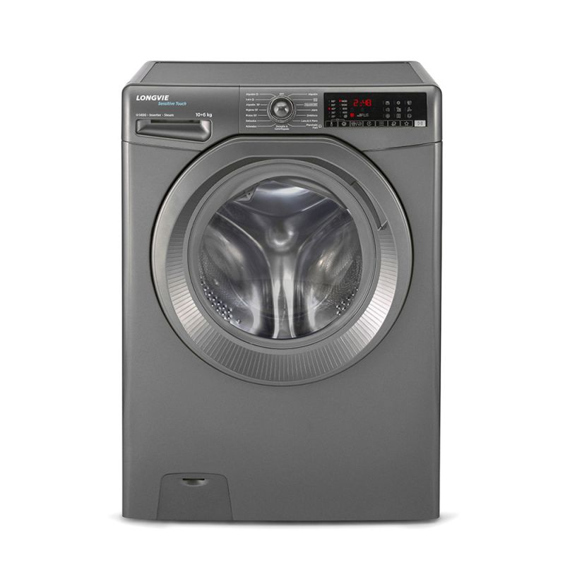 LavaSecarropas Longvie L3D41066DMBR 10L - 6S kg 1400Rpm Inverter Plata