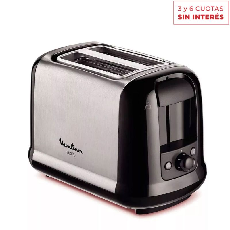 Tostadora Moulinex Subito LT2608AR Inox