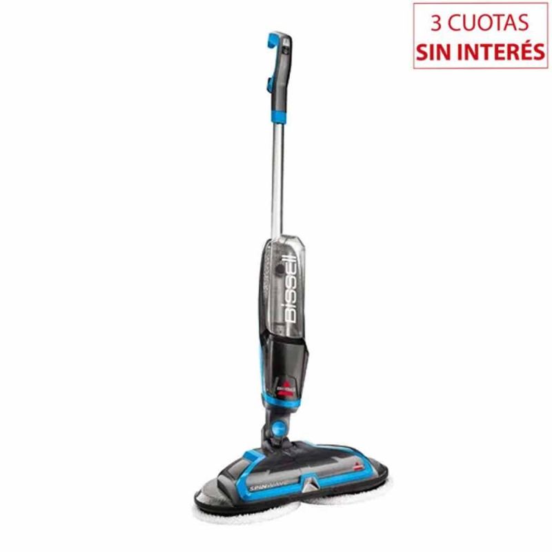 Lustra Aspiradora de pisos Bissell Spinwave Azul