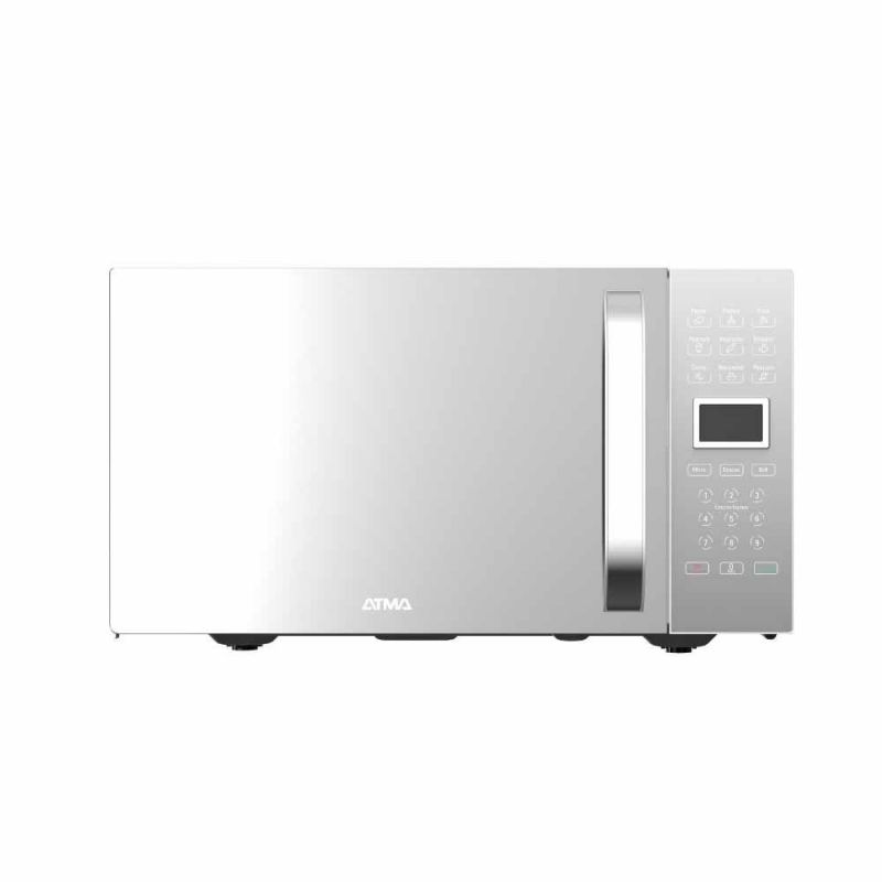 Microondas 23Lts Atma WATDGS23UAP Digital C/Grill Silver Mirror